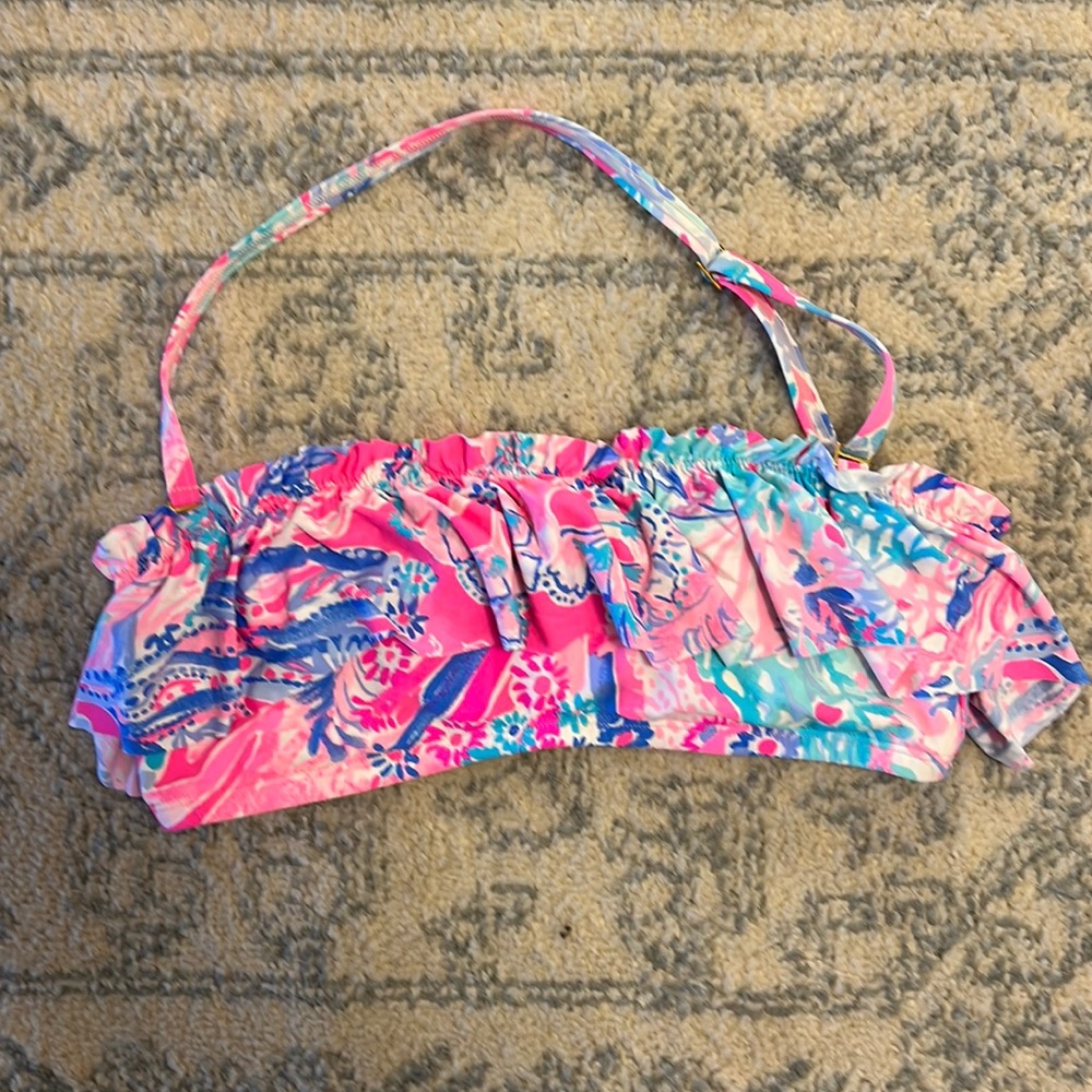Lilly Pulitzer Ruffled Bikini Top